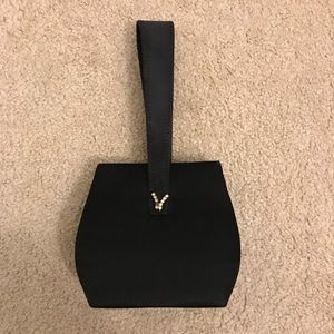 Mini black purse